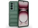 Oppo Reno 12 Pro Sleeve - Silicone - Imoshion Custodia Morbida/Copertura Posteriore - Verde Scuro