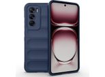 Oppo Reno 12 Pro Sleeve - Silicone - Imoshion Custodia Morbida/Copertura Posteriore - Blu Scuro