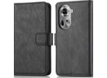 Imoshion Custodia Per Cellulare Per Oppo Reno 11 F - Flip Cover Bookcase Flip - Nero