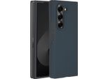 Samsung Galaxy Z Fold 6 Cover - Silicone - Custodia Morbida Accezz/Copertura Posteriore - Blu Scuro