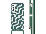 Custodia Per Samsung Galaxy S22 - Silicone - Imoshion Custodia Morbida/Manicotto Con Cinturino/Copertura Posteriore - Colorata