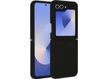Samsung Galaxy Z Flip 6 Cover - Silicone - Custodia/Copertura Morbida Accezz - Nero