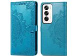 Oppo Reno 12 Sleeve - Pelle Finta - Flip Cover Imoshion - Colore Turchese