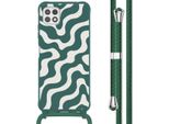 Samsung Galaxy A22 Cover - Silicone - Imoshion Custodia Morbida/Case Con Cinturino/Copertura Posteriore - Colorato