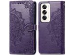 Custodia Oppo Reno 12 Pro - Pelle Finta - Flip Cover Imoshion - Viola