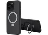 Custodia Per Iphone 15 Pro Max - Plastica - Custodia Rigida/Copertura Posteriore Accezz - Nero