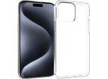 Custodia Per Iphone 15 Pro Max - Silicone - Accezz Soft Case/Backcover - Trasparente