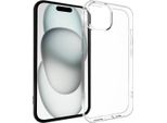 Cover Per Iphone 15 - Silicone - Custodia/Schienale Morbida Accezz - Trasparente