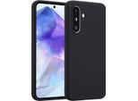 Samsung Galaxy A36/Samsung Galaxy A56 Custodia - Silicone - Custodia Morbida Accezz/Copertura Posteriore - Nero