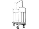 Succebuy Carrello Portabagagli Per Hotel Con Capacità Di Carico Di 544 Kg, Carrello Portabagagli 108X64X180 Cm