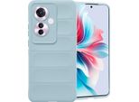 Oppo Reno 11 F Custodie - Silicone - Imoshion Custodia Morbida/Copertina Posteriore - Azzurro