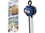 Paranco A Catena Manuale, Acciaio Al Manganese G80, Portata 1000 Kg, 1 T, 4 M