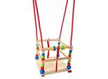 HESS Babyschaukel braun Holz
