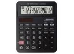 SHARP EL-CC12D Taschenrechner schwarz