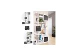 Vicco BüCherregal Raumteiler Standregal WüRfel Weiß Wandregal Hochregal Faltbox