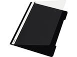 Leitz 4191-00-95 25 Leitz Raccoglitore A Fogli Mobili 4191 Plastica Nera Din A4