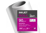Rotolo Per Plotter A Getto D'inchiostro Clairefontaine, (L)1.067 Mm X (L)45 M