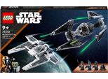 Lego 75348 Star Wars Mandalorian Fang Fighter Vs. Tie Interceptor Set, Caccia Stellari Da Costruire Per Bambini Con 3 Minifigure, Droide E Darksaber