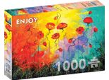Enjoy Puzzle Magico Papaveri 1000 Teile