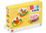Dodo Baby Puzzle Animali Della Fattoria 3In1 (2,3,4 Pezzi)