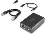 Splitter Digitus Gigabit Poe Af,At,Bt, 10/100/1000 Mbps, 50W