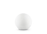 Piantana Moderna Sole Materie Plastiche Bianco 1 Luce E27 D40Cm