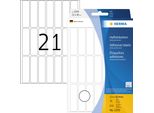 Herma 2370 Etichette Multiuso - Bianco, 13X50 Mm, Opaco, 672 Pezzi
