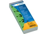 Herma Nummernblock 4895 1-500 Sk 28X56Mm GrüN 500 St./Pack.