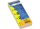 Herma Nummernblock Selbstklebend 1-500 Gelb 28X56 Mm