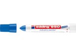 Edding 950 Marcatore Industriale In Pasta Blu