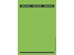 Leitz 1687-00-55 1687 Etichette Per Dorso Pc - Carta, Lunga/Ampia, 75 Pezzi, Verde