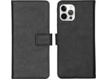 Imoshion Custodia Per Cellulare Per Apple Iphone 12/Apple Iphone 12 Pro - Custodia A Libro Flip - Nero