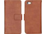 Custodia Per Cellulare Imoshion Per Apple Iphone Se (2016)/Apple Iphone 5 / 5S - Flip Cover Libreria Flip - Marrone