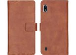 Custodia Per Cellulare Imoshion Per Samsung Galaxy A10 - Cover Flip A Libro - Marrone