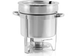 Scaldavivande In Acciaio Inox Rotondo 10 Litri, Scaldavivande, Scaldavivande, Contenitore Per Riscaldamento