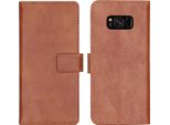 Custodia Per Cellulare Imoshion Per Samsung Galaxy S8 - Cover Flip A Libro - Marrone