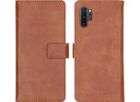 Custodia Per Cellulare Imoshion Per Samsung Galaxy Note 10 Plus - Flip Cover Libreria Flip - Marrone