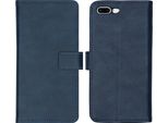 Custodia Imoshion Per Apple Iphone 8 Plus/Apple Iphone 7 Plus - Cover Flip A Libro - Blu Scuro