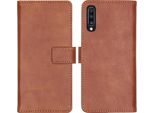 Custodia Per Cellulare Imoshion Per Samsung Galaxy A70 - Cover Flip A Libro - Marrone