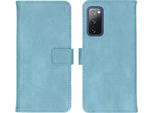 Custodia Per Cellulare Imoshion Per Samsung Galaxy S20 Fe - Cover Flip A Libro - Blu Chiaro