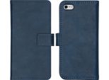 Custodia Per Cellulare Imoshion Per Apple Iphone Se (2016)/Apple Iphone 5 / 5S - Flip Cover Libreria Flip - Blu Scuro