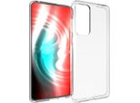 Motorola Edge 20 Cover - Silicone - Custodia Morbida Accezz/Copertura Posteriore - Trasparente