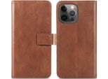 Custodia Per Cellulare Imoshion Per Apple Iphone 13 Pro Max - Custodia A Libro Flip - Marrone