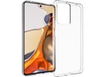 Xiaomi 11T/Xiaomi 11T Pro Sleeve - Silicone - Custodia Morbida Accezz/Copertura Posteriore - Trasparente