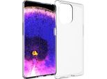Oppo Find X5 Sleeve - Silicone - Custodia Morbida Accezz/Copertura Posteriore - Trasparente