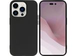 Custodia Iphone 14 Pro Custodia Iphone 14 Pro Cover Protettiva Posteriore In Silicone Nero Imoshion