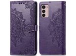 Motorola Moto G42 Cover - Pelle Finta - Flip Cover Imoshion - Viola