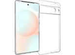 Google Pixel 7 Pro Sleeve - Silicone - Custodia Morbida Accezz/Copertura Posteriore - Trasparente