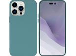 Custodia Iphone 14 Pro Max Custodia Iphone 14 Pro Max Cover Protettiva Posteriore In Silicone Verde Scuro Imoshion