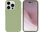 Custodia Iphone 14 Pro Custodia Iphone 14 Pro Cover Protettiva Posteriore In Silicone Verde Imoshion